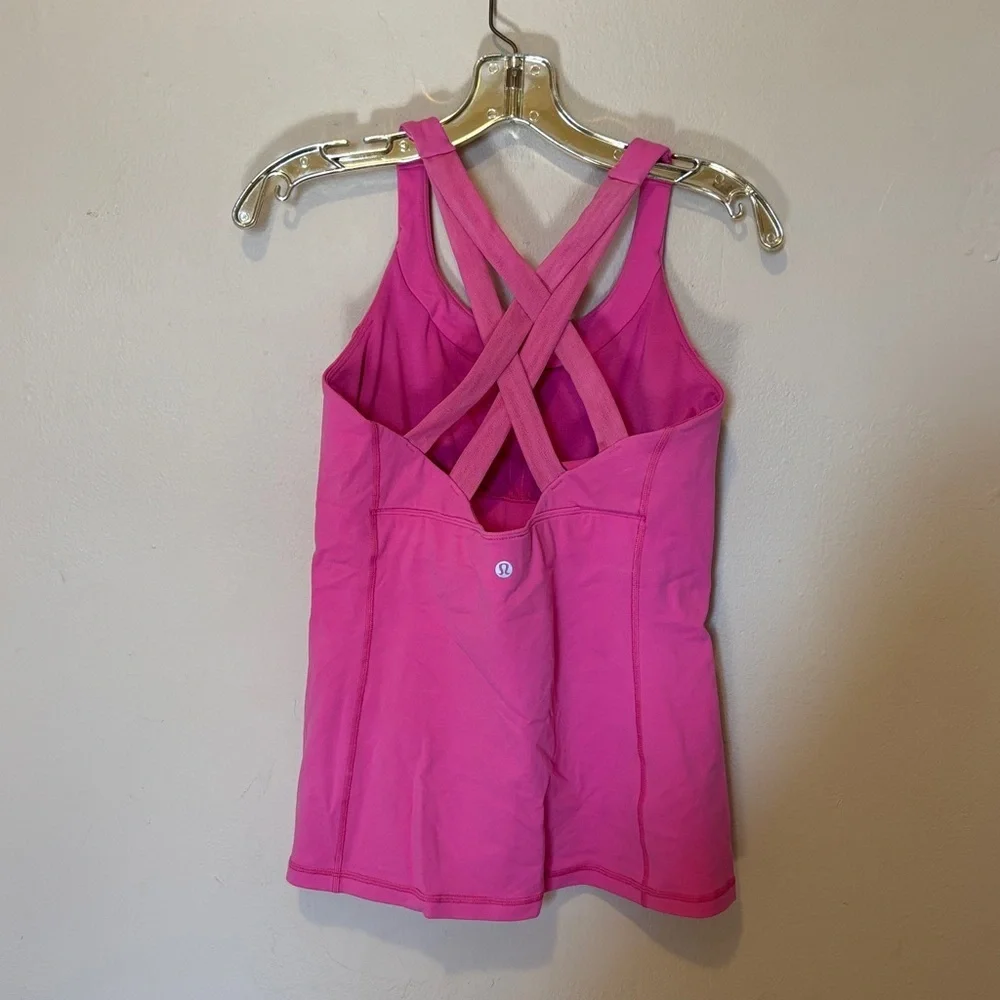 Lululemon Athletica Pink Tank Top